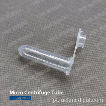 Micro -centrífuga plástica tubo